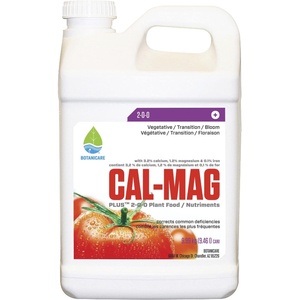 image:imageBotanicare CalMag Plus A Calcium Magnesium and Iron Plant Supplement Corrects Common Plant Deficiencies Add to Water or Use as a Spray 200 NPK 1Gallon25 Gallon
